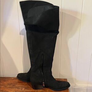 Vince Camuto Black Over-the-Knee Boots
